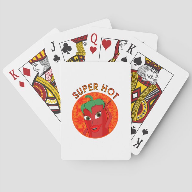 Jeu De Cartes Super Hot Pepper Diva (dos)