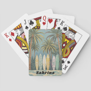 Jeu De Cartes Surf Up, Style Pastel Personnalisé