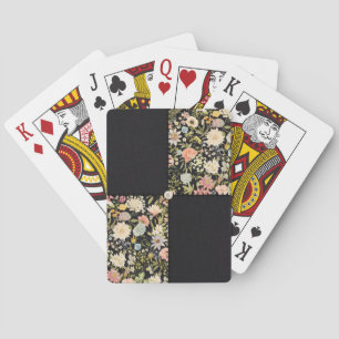 Jeu De Cartes Surface composée de Patchwork d'inspiration vintag