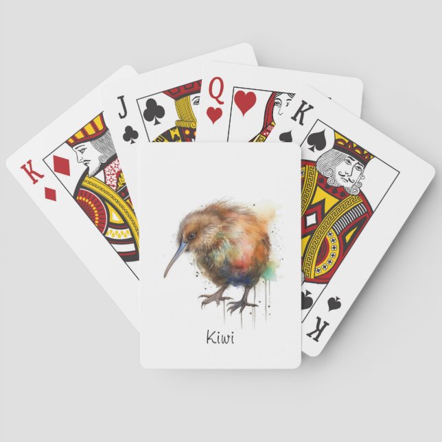 Jeu De Cartes Sweet Kiwi, coutume (dos)