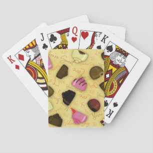 Jeu De Cartes Sweet Valentine - Saint Valentin Motif de bonbons