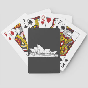 Jeu De Cartes Sydney Opera House Australie dessin