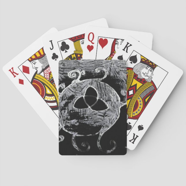 Jeu De Cartes symbole wiccan pour les sorcières (dos)