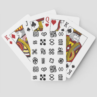 Jeu De Cartes Symboles africains Adinkra