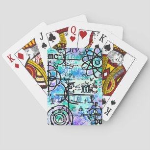 Jeu De Cartes Symboles de physique et de maths, geek