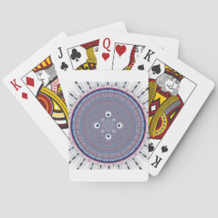 Jeu De Cartes Symétrie hypnotique : Art géométrique Abstrait
