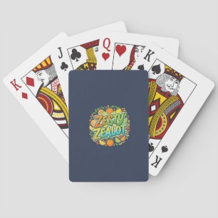 Jeu De Cartes T-Shirt Zesty Zealot