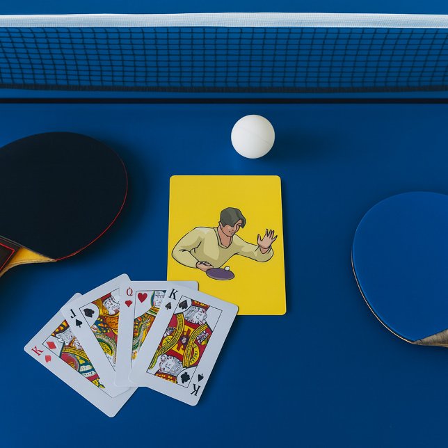 Jeu De Cartes Table Tennis Player Playing Cards (Créateur téléchargé)