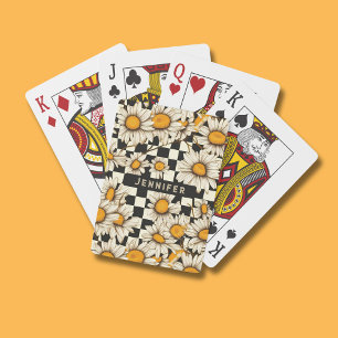 Jeu De Cartes Tableau de contrôle de la marguerite Super rétro N