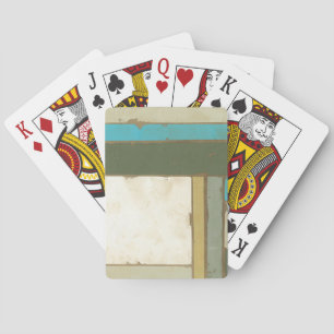Jeu De Cartes Tableau patiné de Jennifer Goldberger