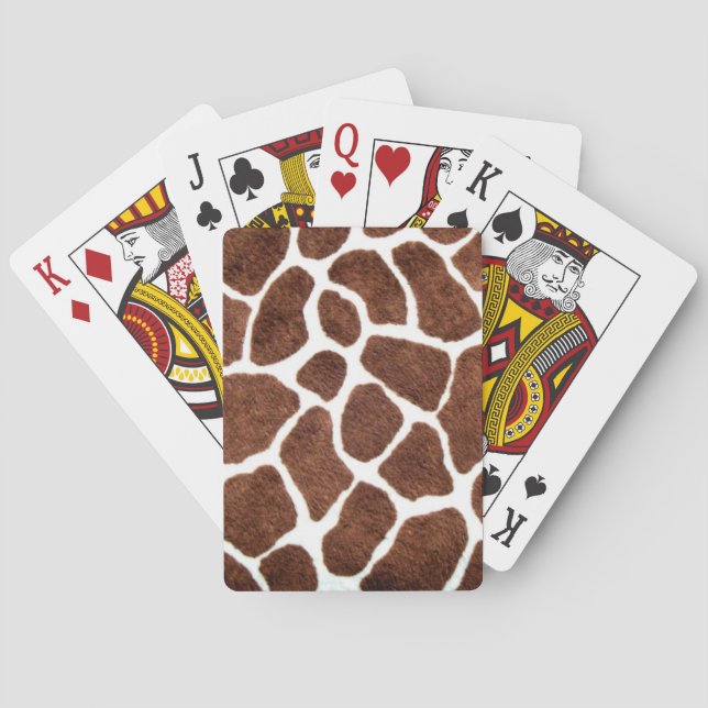 Jeu De Cartes Taches de girafe (dos)