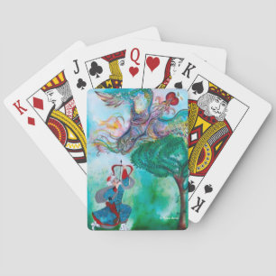 JEU DE CARTES TALE DE FOYER TURQUE, PHOENIX, ARCHER ET ARBRE DES