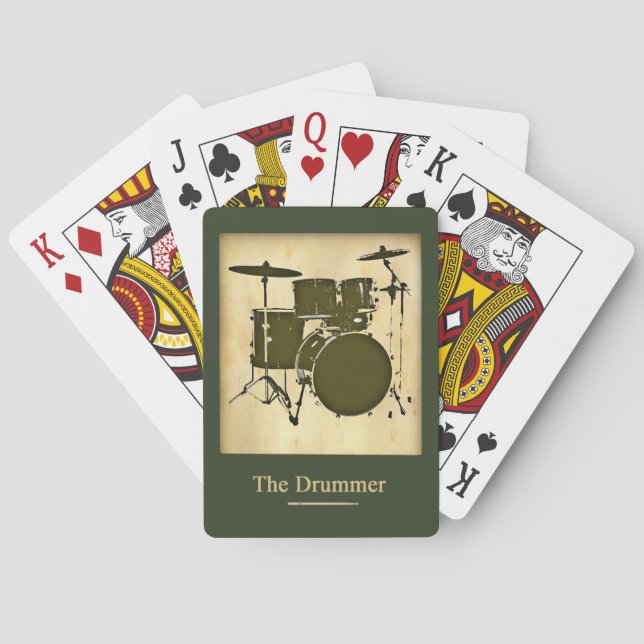 Jeu De Cartes tambour/tambours (dos)