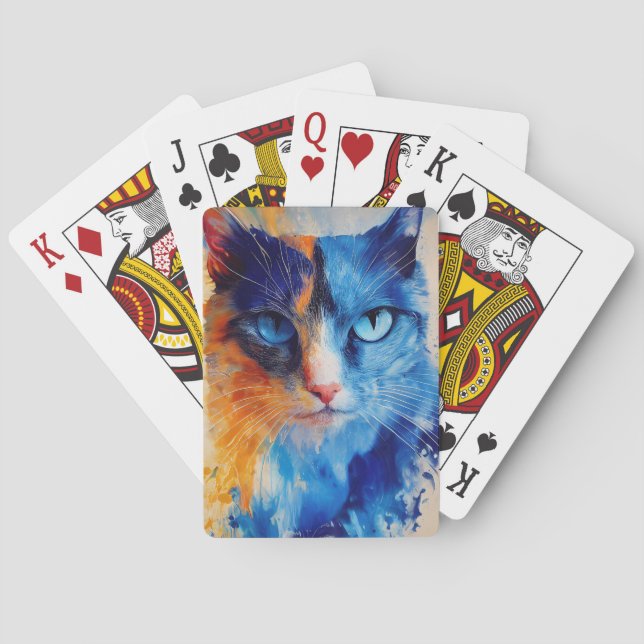 Jeu De Cartes Tapis animal mignonne adorable animal compagnon (dos)