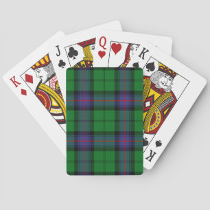 Jeu De Cartes Tartan d'Armstrong de clan