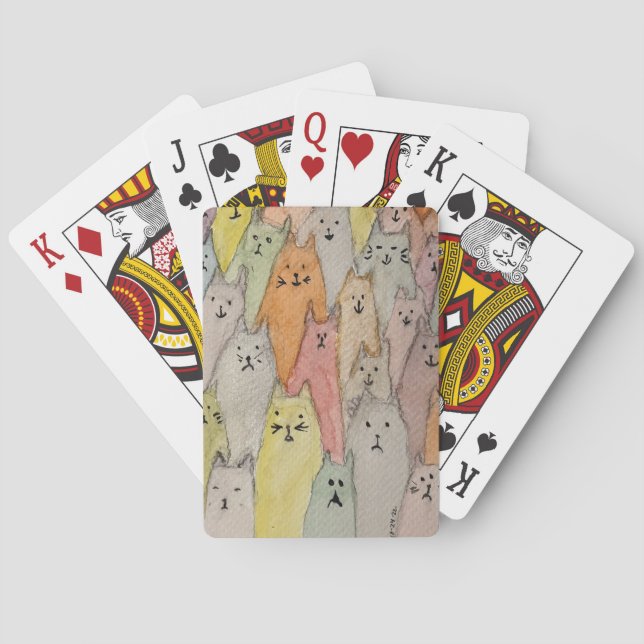 Jeu De Cartes Tas de chats  (dos)