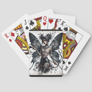 Jeu De Cartes Tatouages de fées gothiques asiatiques de beauté s