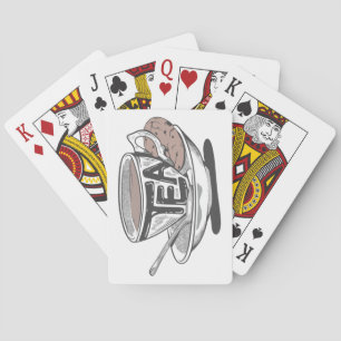 Jeu De Cartes Teacup et soucoupe