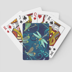 Jeu De Cartes Teal de Dragon