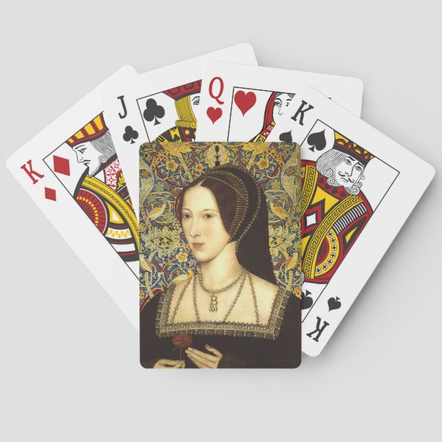 Jeu De Cartes Team Boleyn - Reine Anne Boleyn d'Angleterre (dos)