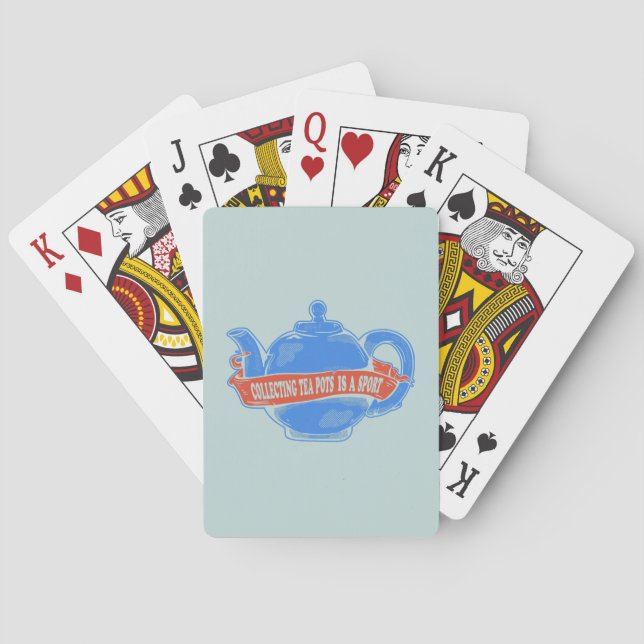 Jeu De Cartes Teapot Collecte de théières (dos)