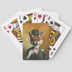 Jeu De Cartes Teatime M. Fox Jouer des cartes