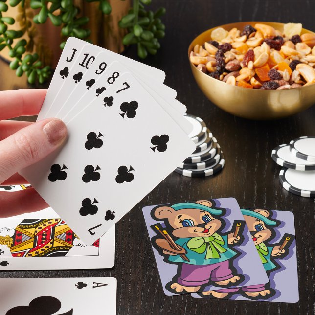 Jeu De Cartes Teddy Bear Artiste (Créateur téléchargé)
