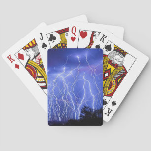 Jeu De Cartes Tempête de la foudre Jouer des cartes