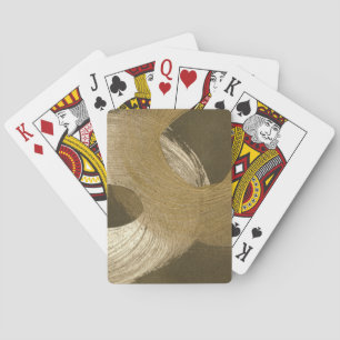 Jeu De Cartes Tempête de sable circulaire à Tan and Dark Brown