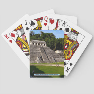 Jeu De Cartes Temple des Inscriptions, Palenque, Mexique