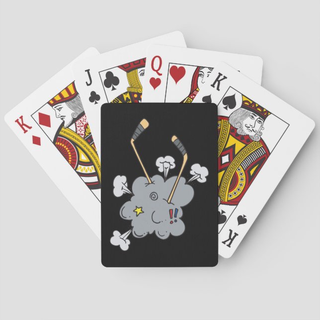 Jeu De Cartes Temps d'hockey (dos)