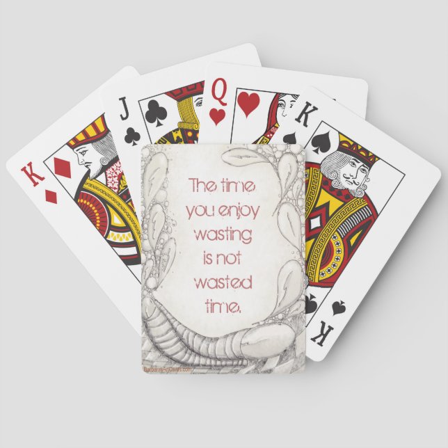 Jeu De Cartes "Temps perdu ?" Édition désorganisée (dos)