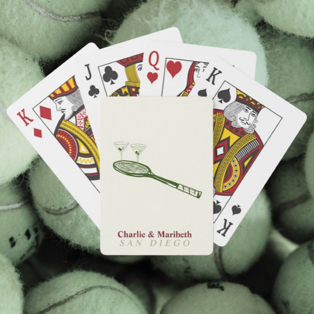 Jeu De Cartes tennis et martinis (Créateur téléchargé)