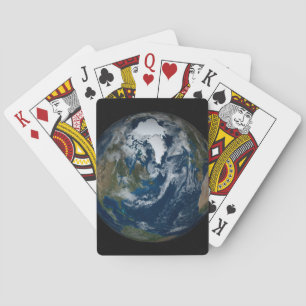 Jeu De Cartes Terre Avec Nuages Et Glace De Mer 2