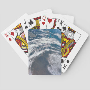 Jeu De Cartes Terre De L'Appareil Spacecraft Apollo 12.