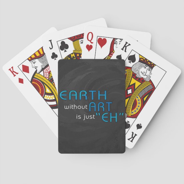 Jeu De Cartes Terre sans Art (dos)