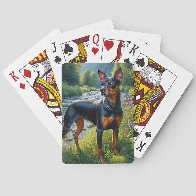 Jeu De Cartes Terrier de Manchester (dos)