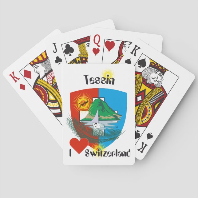 Jeu De Cartes Tessin - Ticino - Suisse - Svizzera (dos)