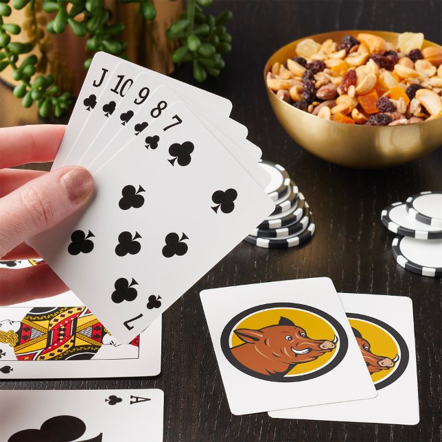 Jeu De Cartes Tête de sanglier (Créateur téléchargé)