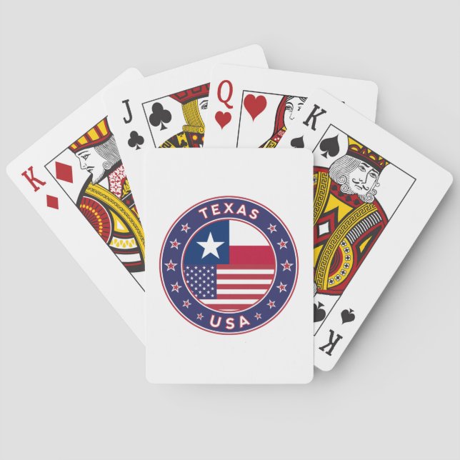 Jeu De Cartes Texas (dos)