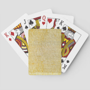 Jeu De Cartes Texte de la Magna Carta
