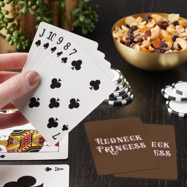 Jeu De Cartes Texte fantaisie de la princesse Redneck (In Situ)