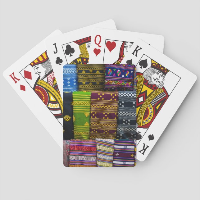 Jeu De Cartes Textiles En Vente (dos)