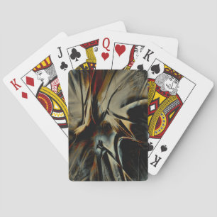 Jeu De Cartes texture satinée foncée grattée tissu virtuel grond