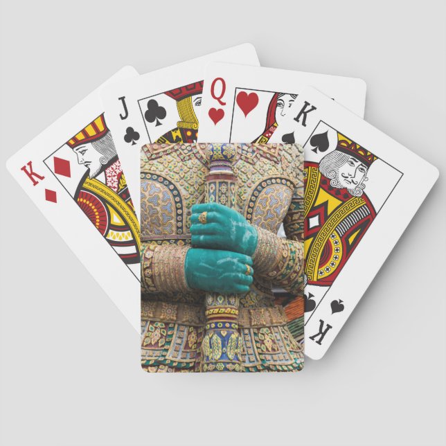 Jeu De Cartes Thaïlande, Bangkok, Grand Palais (dos)