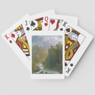 Jeu De Cartes The Bard, vers 1817 (huile sur toile)