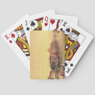 Jeu De Cartes The Careenage, Bridgetown, Barbade, c.1848