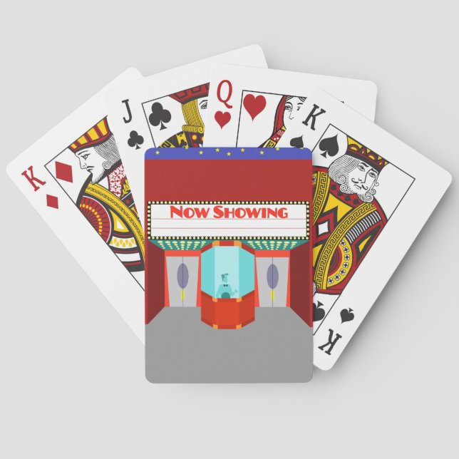 Jeu De Cartes Théâtre Retro Jouer Cartes (dos)