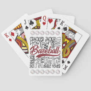 Jeu De Cartes Thème du baseball