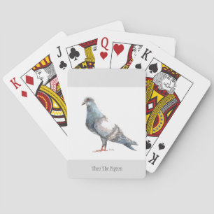 Jeu De Cartes "Theo cartes de jeu du pigeon"